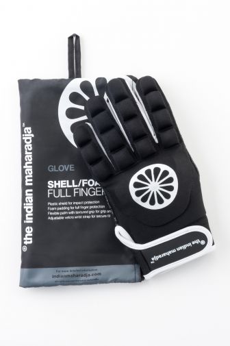 comfort streepje Afzonderlijk The Indian Maharadja Glove shell-foam full finger - right - black